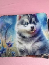 Beautiful Husky Pup Mouse Mat