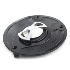 Silver Fuel Tank Cap Cover