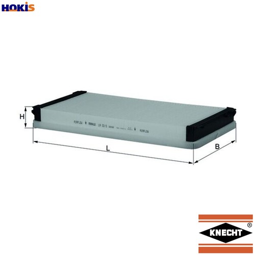 Filter cabin air 3 - air, for