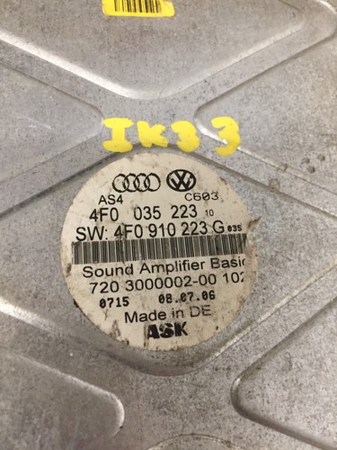Audi 11 bose - a6,