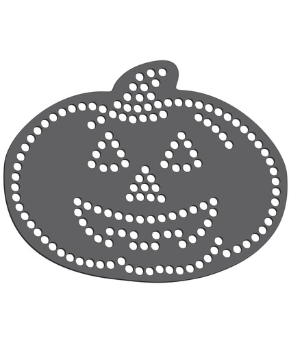 Rhinestone genie pumpkin - rhinestone, 5"