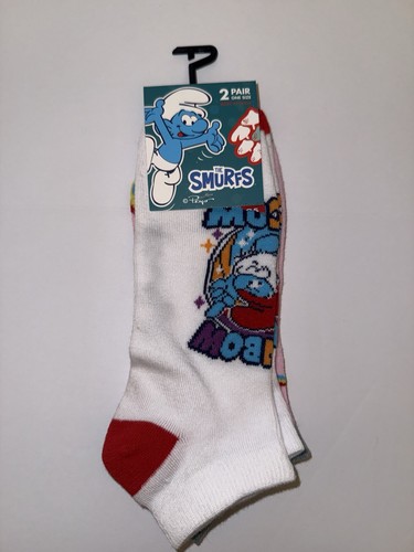 Smurfs pair ankle socks - 2,