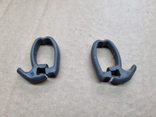 RENAULT 5 GT TURBO USED ROOF GRAB HANDLE INTERIOR TRIM COAT HANGER HOOKS PAIR 