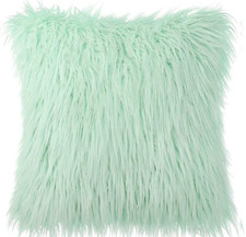 Home Decor Faux Fur Cushion Cover Pillowcase Furry Pillow Cushion Cover UK
