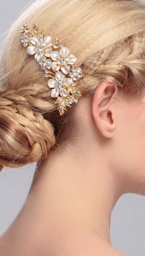 Elegant bridal wedding hair - wedding,