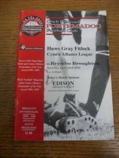 22/04/2000 Porthmadog v Brymbo