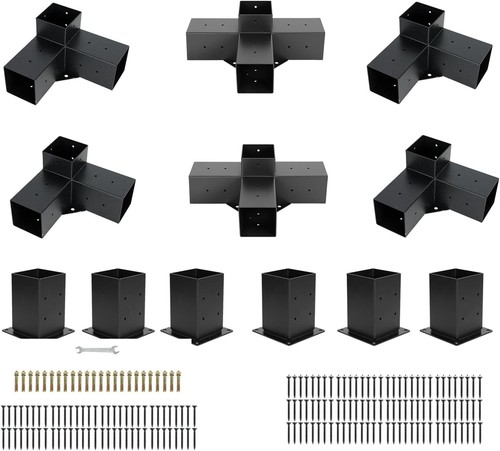4x4 pergola brackets kit - pergola,