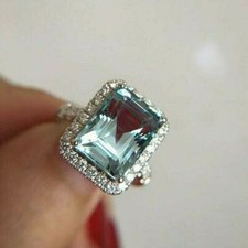 4.00Ct Emerald Cut Aquamarine
