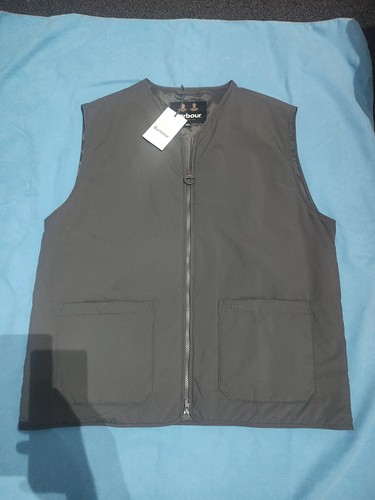 Barbour harpen grey gilet xxl - barbour,
