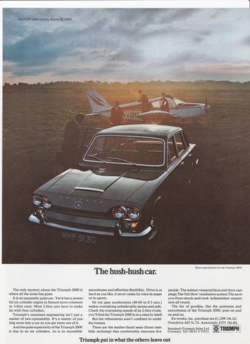 Triumph 2000 original - triumph, 1
