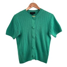 ZARA Cardigan Size M Green