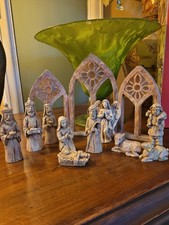 Past Times Christmas Nativity Set - Complete