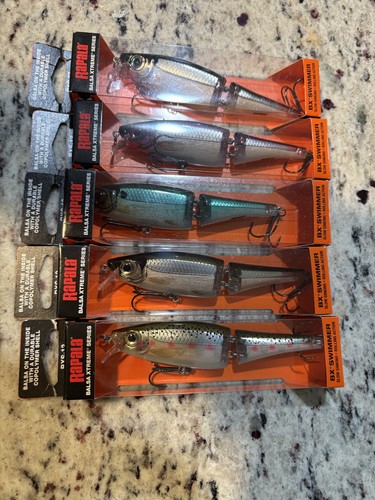 Rapala swimmer lot - bx,