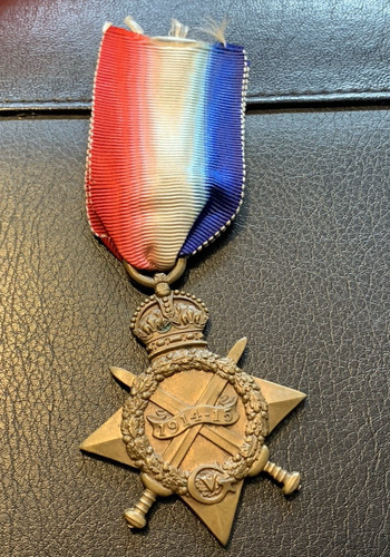 1914 1915 star medal sapper - star,
