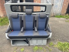 Set Triple Bench Renault Trafic Vauxhall Vivaro  Nv300 Crew Cab