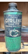 Vintage Wakefield Girling Oil Quart Can