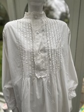 Antique Victorian White Cotton