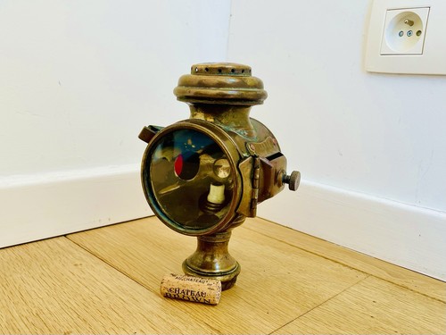 Antique brass summa lantern - antique,
