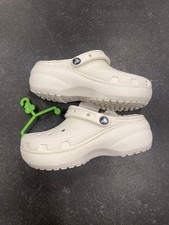 White Platform Fleece Lined