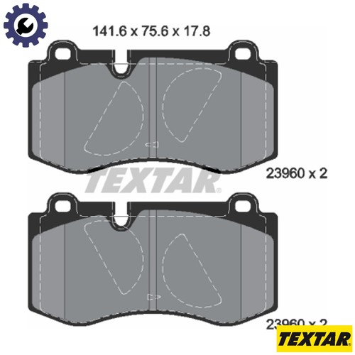 Brake pad set disc - pad,