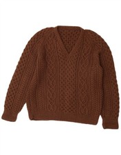 VINTAGE Womens V-Neck Jumper