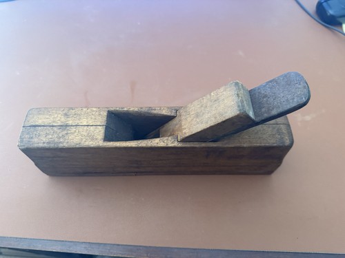 Antique wooden chamfer plane - antique,