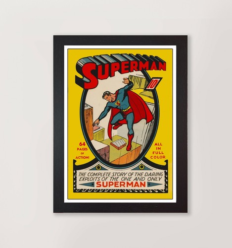Framed superman issue - framed,