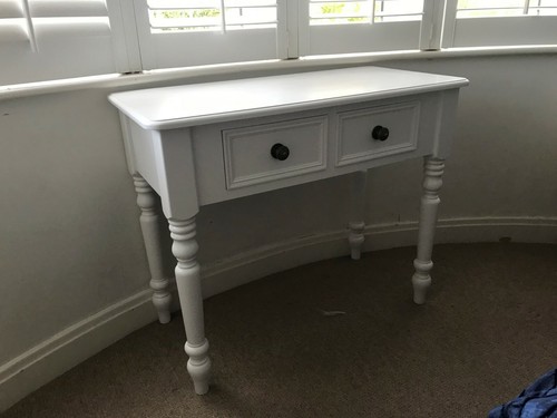 Handmade dressing table with