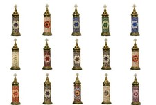 BIG CLEARANCE !! Mosaic Glass Lamp Cylinder 100% Handmade Perfect Gift