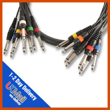 Pulse 8-Way Mono Jack to Jack Loom / Multicore | 2.5m