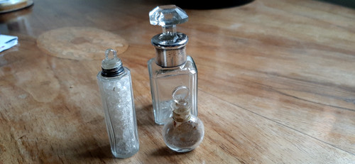 Three smelling salts perfume - smelling, salts/