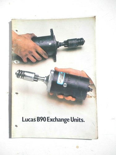 Lucas b90 catalogue - catalogue, 62-72