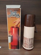 Vintage Aladdin 'Pump-a-Drink' Vacuum Flask 