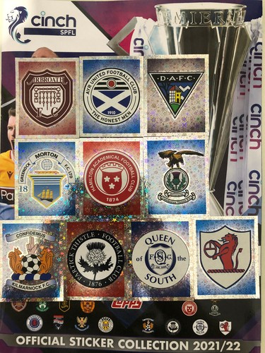 Topps spfl 2021 sticker - topps, 2021/22