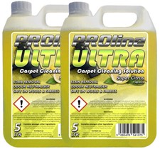  CARPET CLEANING SHAMPOO SOLUTION 2x5LTR ODOUR STAIN REMOVER  SUPERCITRUS