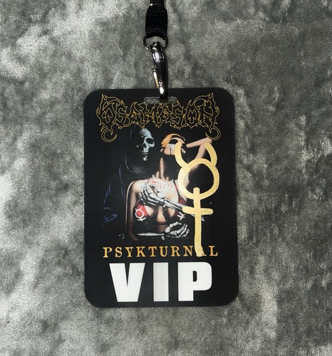Osamason signed vip tour pass - tour,