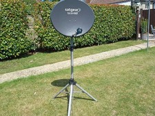 Satgear Beam 60 Satellite dish, with tripod suitable for caravan / camper van