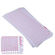 10x Blank Punch Card fit for