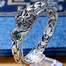 Mens Boys Dragon 925 Sterling