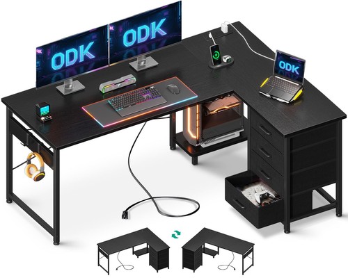 Odk corner desk with drawers - odk,