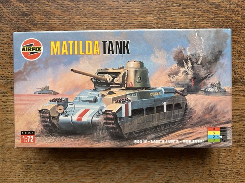 Airfix 01318 matilda tank - airfix, ,matilda
