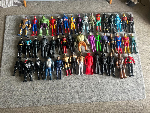 Action figures job lot - action,