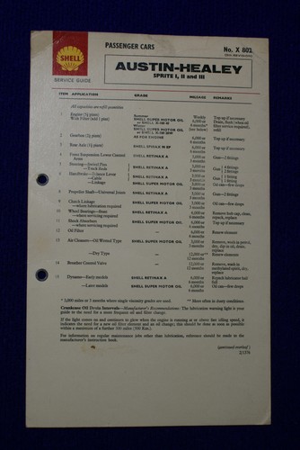 Austin healey sprite 3 - austin, 1