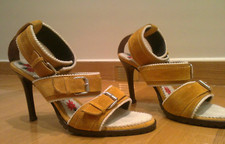 RRP €600 DSQUARED suede High Heels shoes size 39