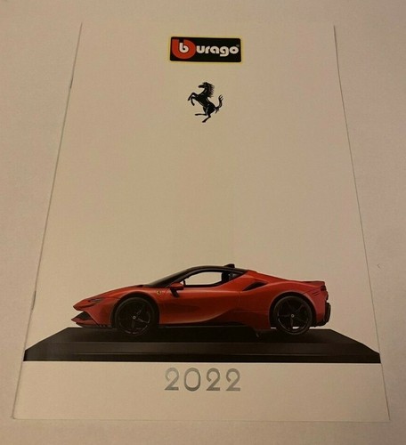 Burago ferrari 2022 catalogue - 2022,