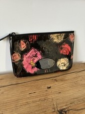 Mulberry Scribbly Floral Print