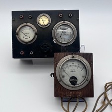 Vintage Electrical Meter Panel