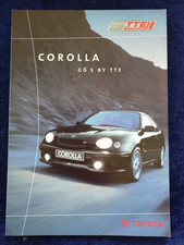 1999 Toyota Corolla G6 S BY TTE Brochure