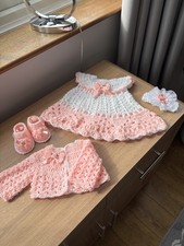 Baby Dress Cradigan Shoes
