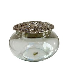 Vintage Glass Potpourri Jar